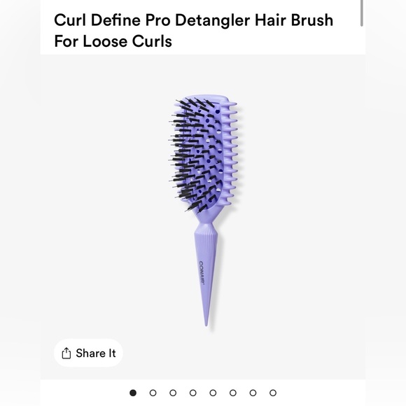 NWT - Conair Curl Define Pro Detangler Hair Brush (Large) - Picture 6 of 8